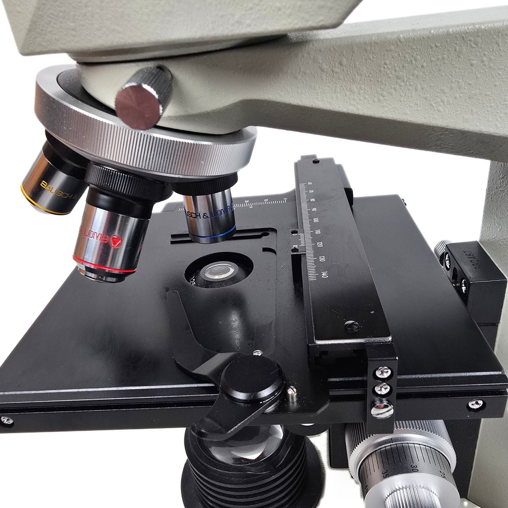 Vintage Bausch & Lomb Galen II Compound‎ Microscope, circa 1980s, Made in Japan. - Picture 14 of 17